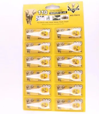 502 Cyanoacrylate Super Glue Adhesive High Viscosity Non-Toxic 7ml Cheap Price