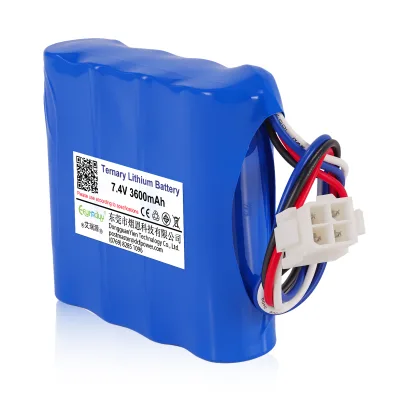 Lithium Ion Batteries 18650 7.4V 3600mAh Custom OEM For Medical Device Barcode Scanner Handheld IoT Wholesale Supply
