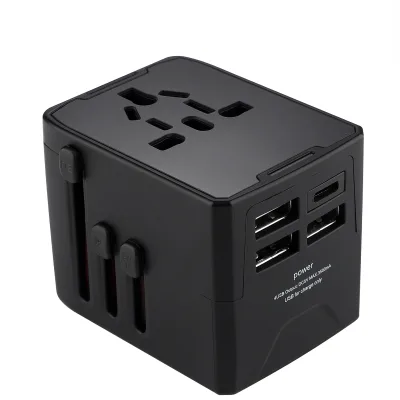 Factory Sale ALL ONE New Multi-Functional Intelligent Global Travel Charger AC Power Plug & Travel Adaptor Socket PD Function