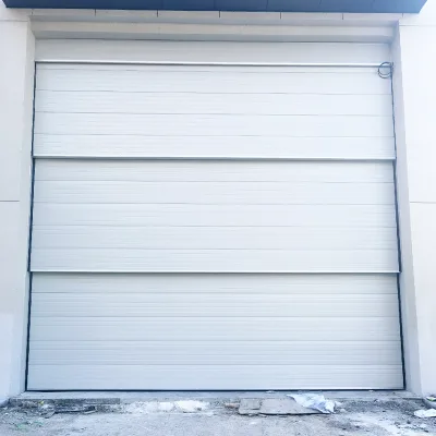 Modern Automatic Warehouse Vertical Lift Steel Door Industrial Outdoor Thermal Insulated Sectional Door Foaming Insert Loading