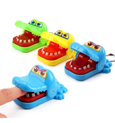 Crocodile Biting Finger Toy, Fun Tooth Extraction Game for Parents and Children, Dog Biting Hand Toy, Children's Trickster Props