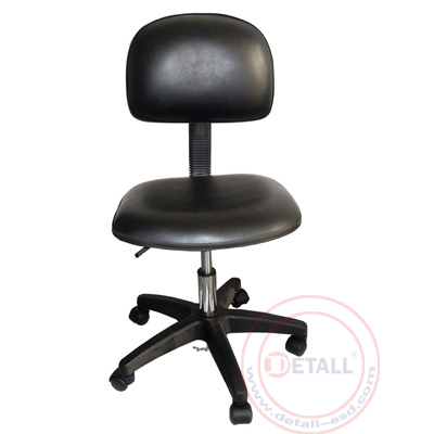Detall PU Foam Chair Lab Stool and Chair Height Adjustable Chair with Armrest