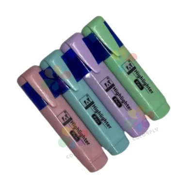 Vivid Color Highlighter Set for Study & Office, Smooth Writing Pastel Marker Pen to Mark Important Notes, Bulk Order