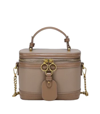 Women's Casual Tote Bag PU Leather Waterproof 1-1.9L Capacity Single Strap Luxury Fashion