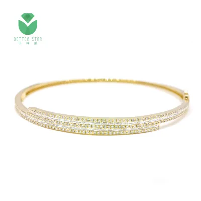 CUSTOM 18K diamond Bracelet Lab Grown Fashion Jewelry Bracelets Bangles Gia Certified Bracelet