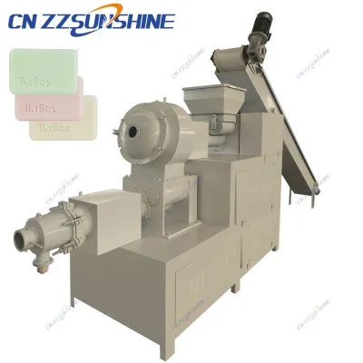 Low Price Double Screw Soap Plodder Machine Large Capacity Vacuum Laundry Soap Plodder Excellent