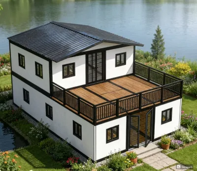 Top Rated 4x6 Modular Fabricated House Modular Unit 2story New Modern Modular House Manufacturer Homes in Australia
