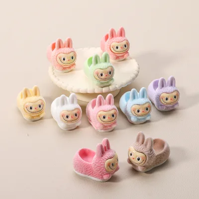 Linda Hot Selling Sitting Posture Cloth Doll Pendant Handmade DIY Accessories Cute Ornaments Hanging Ornaments