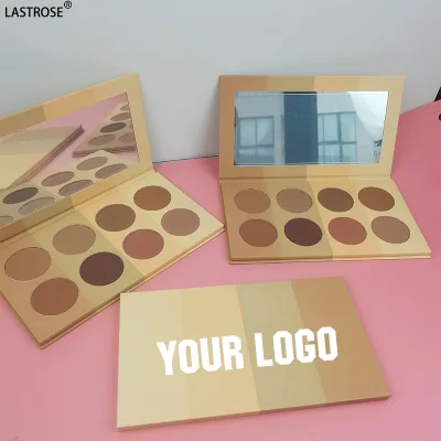 Private Label All in One Concealer Nude Color Highlighter Face Makeup Palette High Pigment Contour Palette Pressed Powder