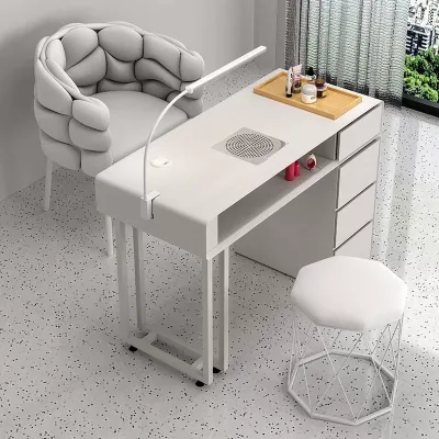 S Hot Selling Modern Style Nail Salon Furniture Manicure Table Nail Salon Nail Table