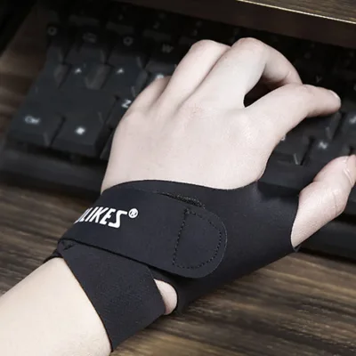 Aolikes Sports Wristband Elastic Compression Wristband Tendon Sheath Fitness Ultrathin  Wristband Sprain Injury
