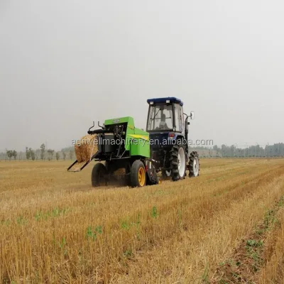 Farm New Used High Quality Mini Roll Baler Machine for Grass Hay Baler Rectangle