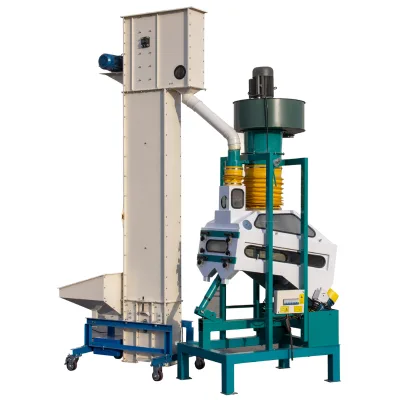Quanfeng Used Grain Elevator Matched Stone Remover | High-Efficiency Activated Carbon Cleaning Machine 5 Year Warranty