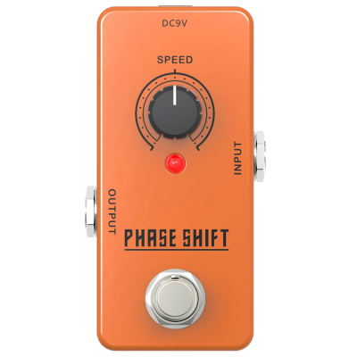 HUASHENG Phase Shift Tone Pedal Guitar Pedal with Distortion Effect True Bypass Guitar Pedal