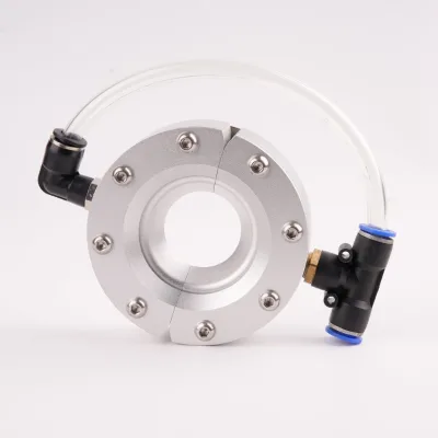 YS Aluminium Alloy Air Control Annular Air Knife ,Annular Air Knife Nozzle,360 Degree Airflow for Blow Off and Cooling