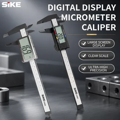 Digital Vernier Caliper 0-150mm 0.001mm High Precision Electronic Measuring Tool Stainless Steel DIY SIKE Brand 1 Year Warranty