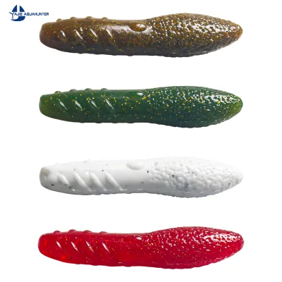 PVC High Density Potato Soft Lure Strong Fish Attractant Scented Bass Weightless Rig Fishing Bait