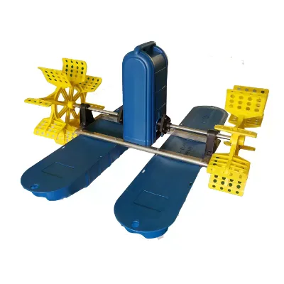 China TOP Supplier 0.75Kw 220V Aerator High Power Long Service Life Pond Paddl Ewheel