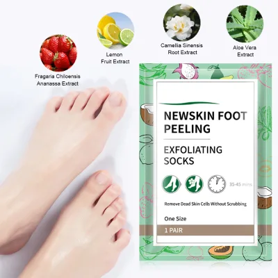 Hot sale and high quality Plant foot mask moisturizes brightens rejuvenates exfoliates and exfoliates foot mask