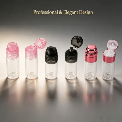 Wholesale Custom Logo Empty PMU Pigment Bottles Premium Permanent Makeup SMP Ink Squeeze Container with Dropper