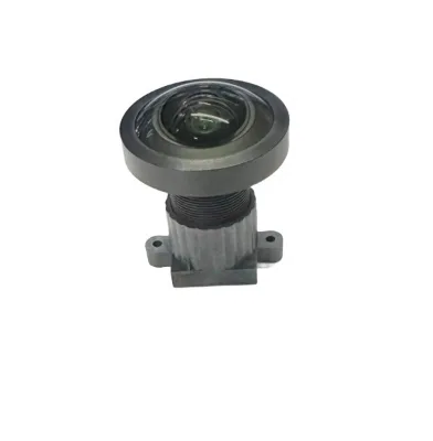 1/2.3\" Fisheye Lens for CCTV Camera 185 Degree 4K Surveillance with MF Focus Mode