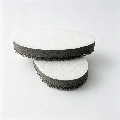 2-Inch Hook and Loop Soft Sponge Polishing Pad 5mm Thick Flocking Cushioning Interface for Abrasive Tools