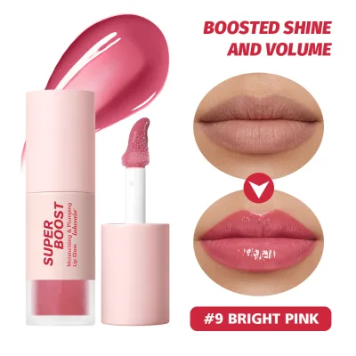 Private Label Lip Plumper Hyaluronic Acid Mirror High Shine Custom Lip Gloss for Professional Cosmetic Brand Vendors Wholesalers