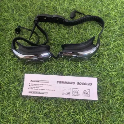 Swim Goggles, Swimming Goggles With Ear Plugs No Leaking Full Protection Adult Men Women Youth