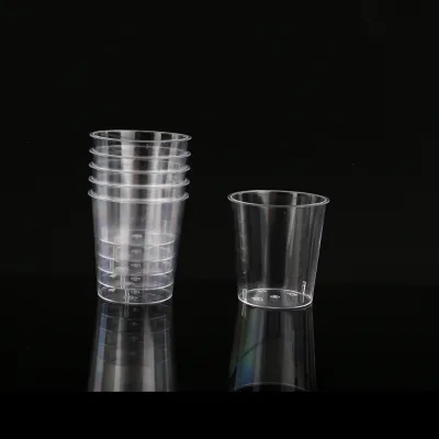 Hot Selling Cheap Ps Polystyrene Water Drinkware clear Disposable Plastic Injection Molded Cup