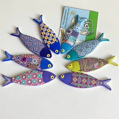New Style Fish-shaped Refrigerator Magnets As Well As Bohemian-style Home Decorations