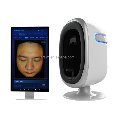 Portable 3D HD Display Multi-Spectral Intelligent Detection Facial Acne Wrinkle Tester Deep Skin Problem AI Analyzer Instrument