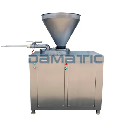 Frozen Meat Grinder Mincer Cutter Bowl Chopper Mixer Sausage Filler Stuffer Tie Clipper Smoker Oven Pack Maker Production Line