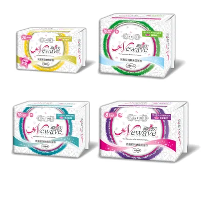 Newave Series Anion Sanitary Pads Sanitary Towel Sanitary Napkins With Functional Chips