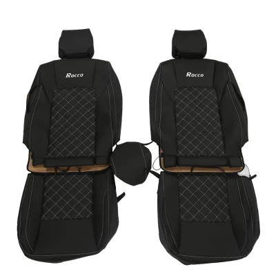GANE for Toyota Rocco Custom Full Set Luxury All-Season PVC Waterproof Wear-Resistant Seat Covers