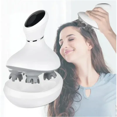 Tension Relax Massager Bath Shampoo Hair Kneading Tool Electric Mini Head Massage Machine Vibration Scalp Massage Device