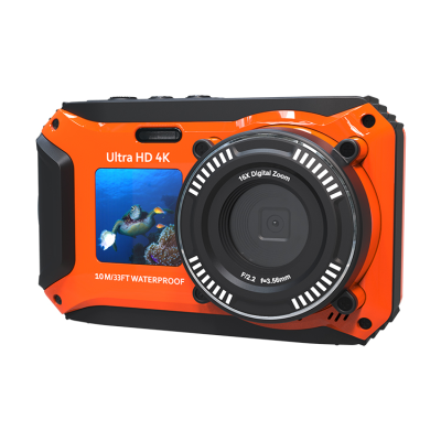 Underwater Digital Camera Full HD Dual Screen Action Camera Video Recorder Selfie Camera