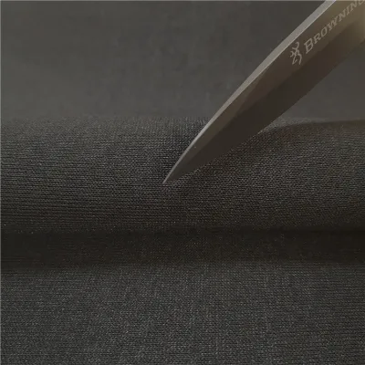 Pure Black UHMWPE Fiber Anti-Impact Puncture-Resistant Industrial Protective Clothing Fabric for Hound and Fencing
