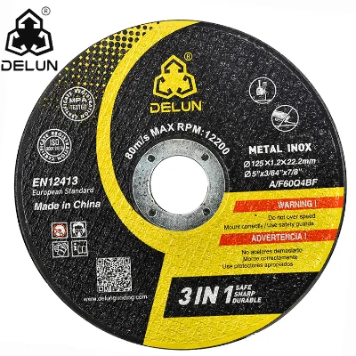 sharp Abrasive 4.5 Inch Metal Cuttingdisc Tools, Depressed Centre Shape