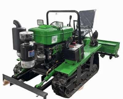 New CE Approved Multifunctional Agricultural Crawler Tractor China Factory 25HP Garden Tractor Farm Crawler Tractors