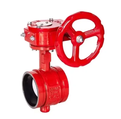 High-quality Valve Fire protection System Slot-shaped Flange butterfly Valve