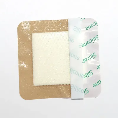 Waterproof Adherent Wound Care Super Absorbent Dressing Silicone Postoperative Dressing
