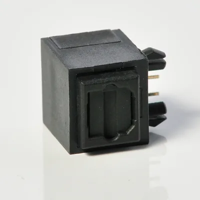 AIXIN Optical Fiber Socket Toslink Singlemode Simplex 25M TX Series DLT21E0 Plastic Housing