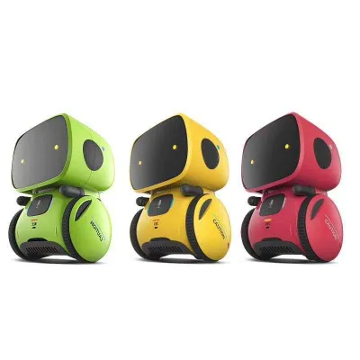 Interactive Smart Talking Robot Toy for Kids Electronic Plastic Companion Voice Control Touch Sensor Singing Dancing Features