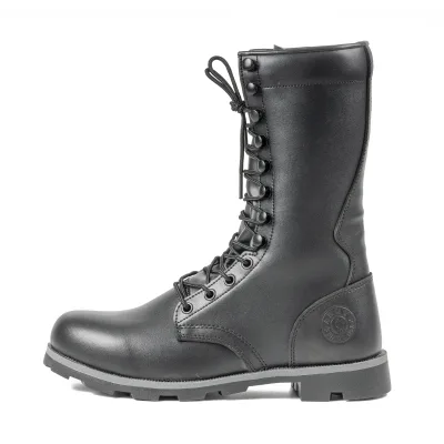 High-top Full-leather Boots, Field Training Boots, Outdoor Breathable Security Boots
