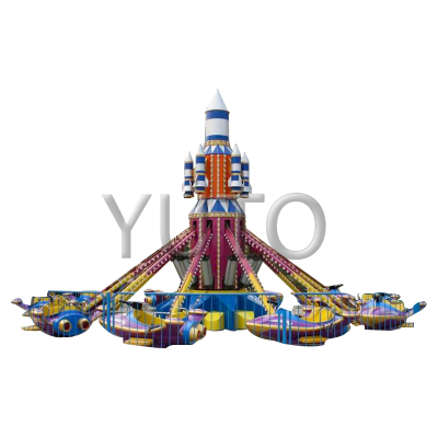 Factory Price Amusement Park SPACE SHUTTLE 20P|Outdoor Theme Park Kids Self Control Rides Amusement Equipment