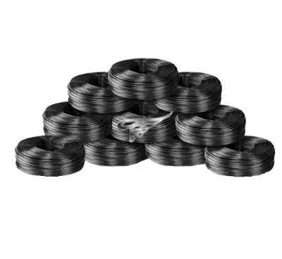 Wholesale Factory Price Dongte DT-ASW 0.8mm Diameter Black Annealed Iron Wire BWG16 Small Coil Twisted Flat Cutting and Bending