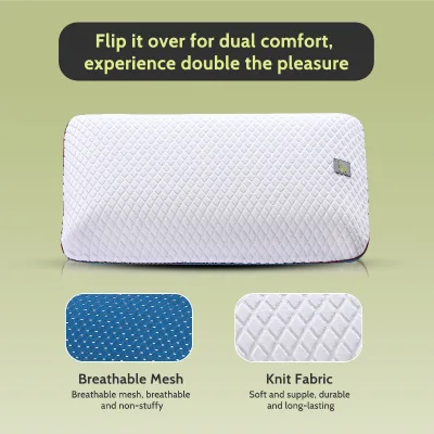 Custom Memory Foam Neck Support Pillows with Removable Washable Knitted Cover Healthy Sleep for Hotel Use