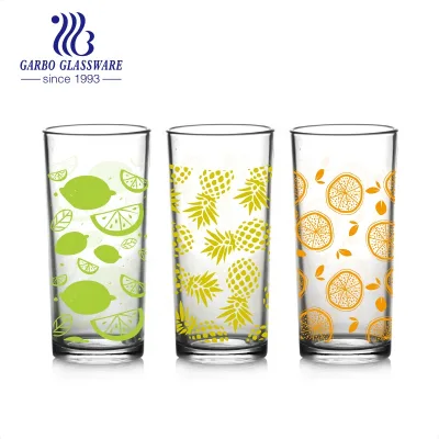 Top Seller Drinkware Glass Cup Cocktails Drinking Glasses Beverage Cups Bottle Heavy Base Highball Glasses for Water Customised