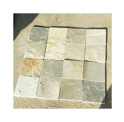Natural Face Mushroom Quartzite for Flooring Tile Cultural Stone Exterior Wall Slab Cladding