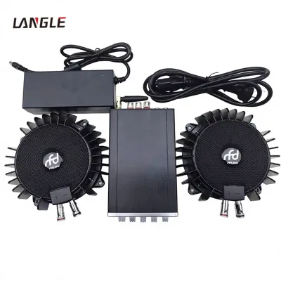Immersive Tactile Low Frequency Bass Shaker System Vibrator Kit With Controller for Game Movie Car Simulation Home Entertainment